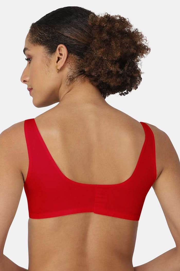 High Coverage Non-Wired Non-Padded Broad Strap Front Open Saree Bra - NHPB - Naidu Hall Family Store