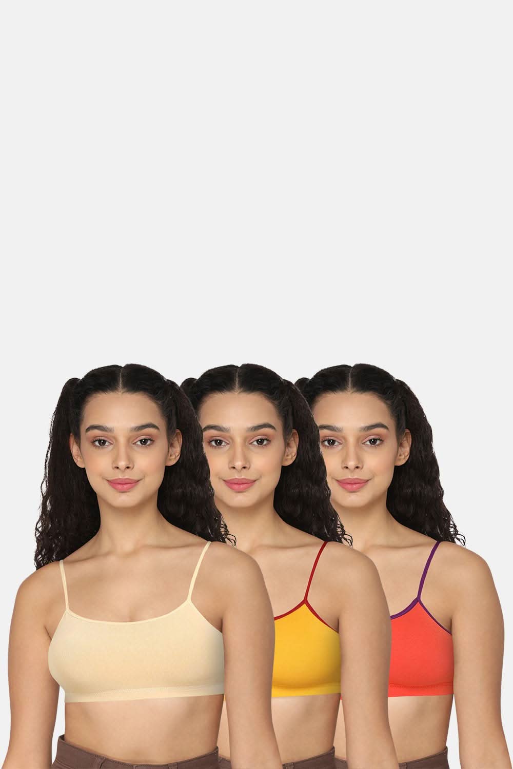 Intimacy Beginner Bra - Skin Yellow Orange -Colourful Comfort!