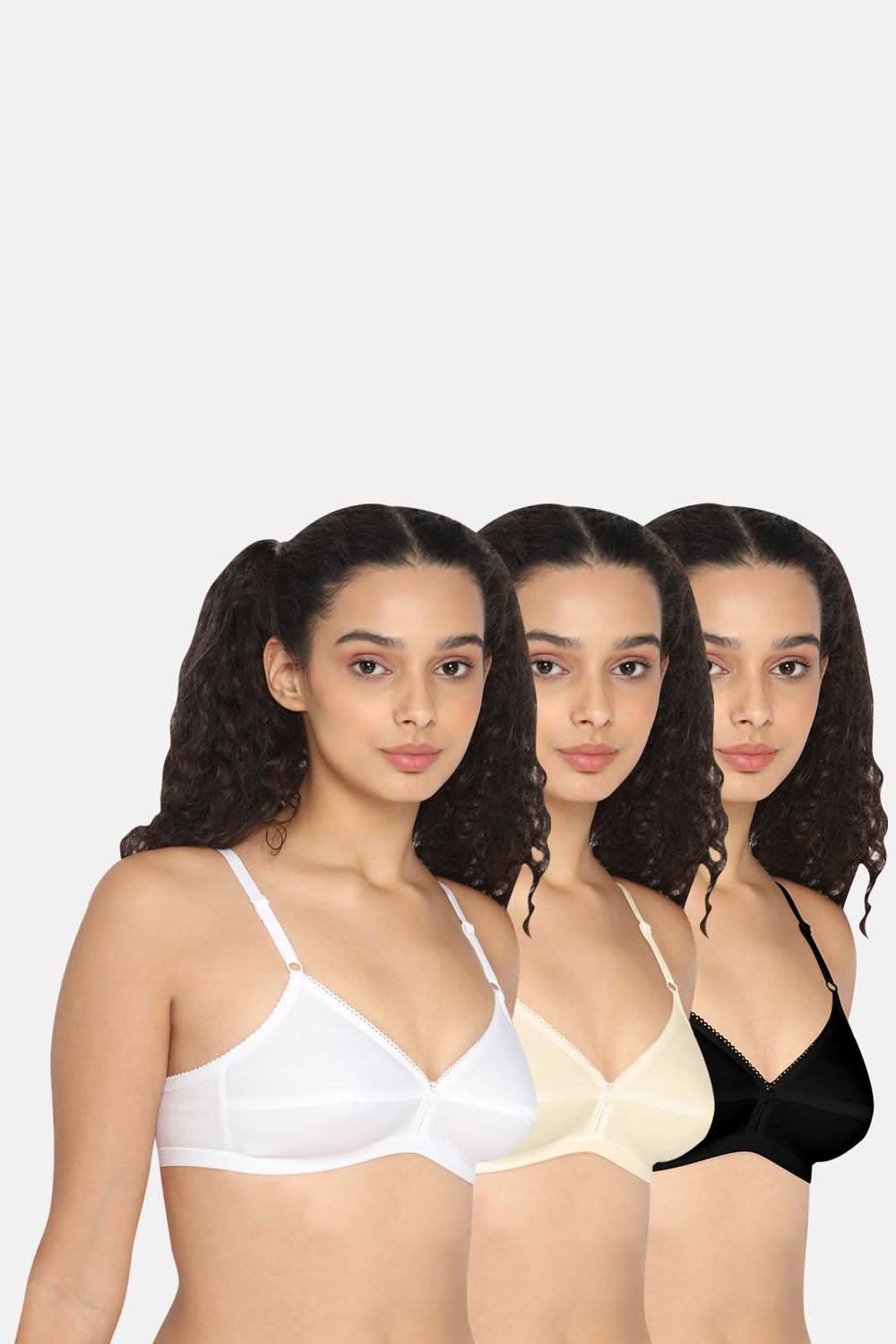 Heritage Trend Bra Pack – Essential Must-Have Bras for Comfort, Style, and Everyday Wear - Naidu Hall Family Store