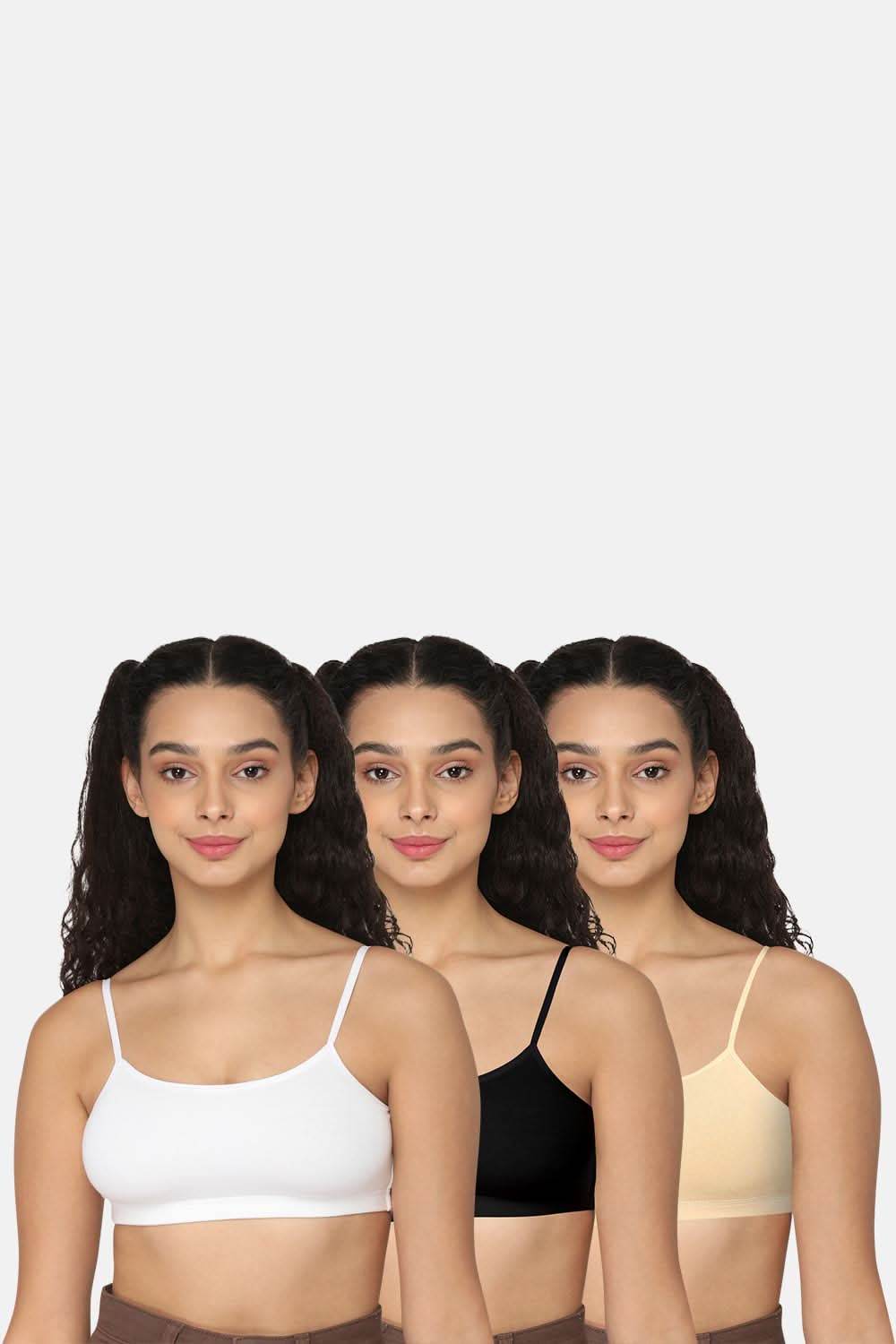 Beginner Bra for Teens - BB01 - High Coverage, Non-Wired Cotton Blend Support Bra - Naidu Hall Family Store
