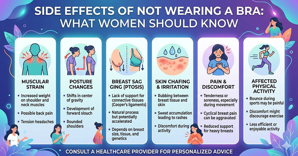 Side Effects of Not Wearing a Bra: What Women Should Know