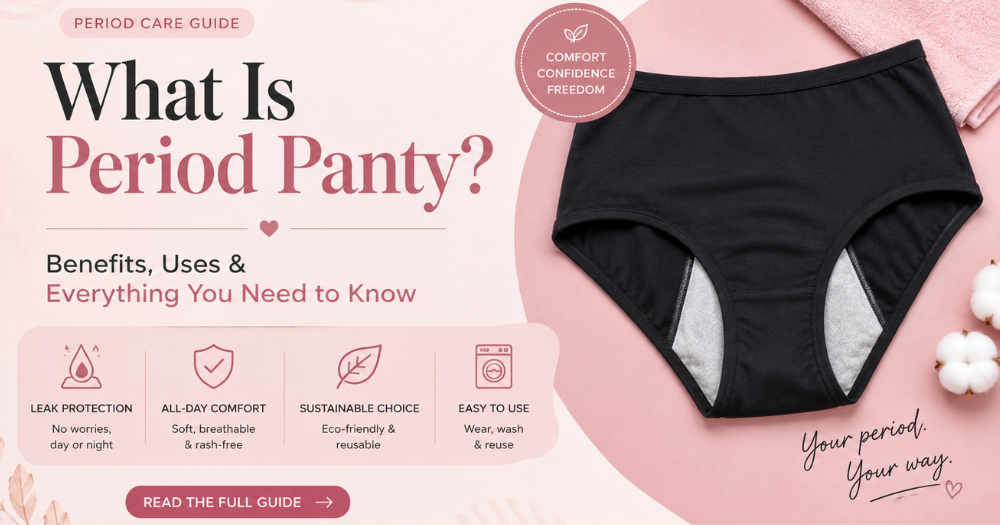 What Is Period Panty? Benefits, Uses & Everything You Need to Know | VNH Naidu Hall