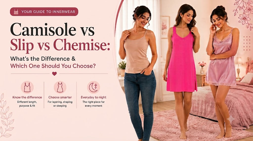 Camisole vs Slip vs Chemise: What's the Difference & Which One Should You Choose?