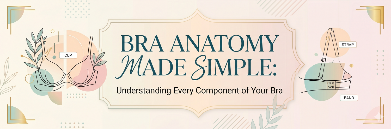 Bra Anatomy Made Simple: Understanding Every Component of Your Bra