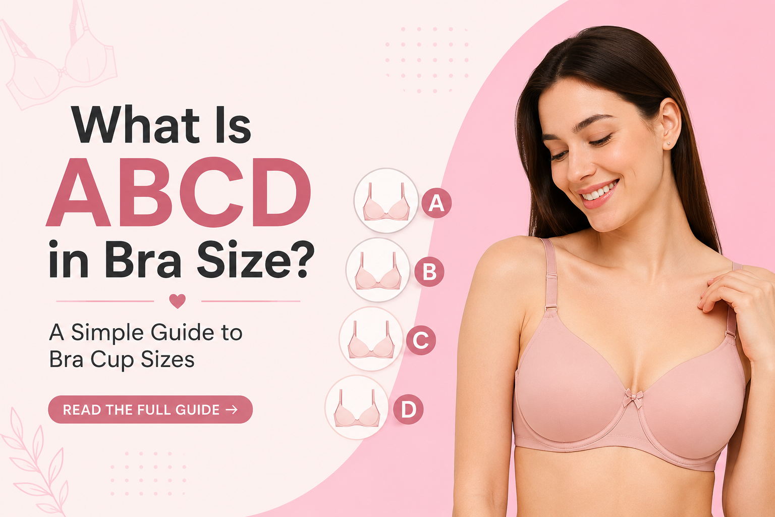 What Is ABCD in Bra Size? A Simple Guide to Bra Cup Sizes