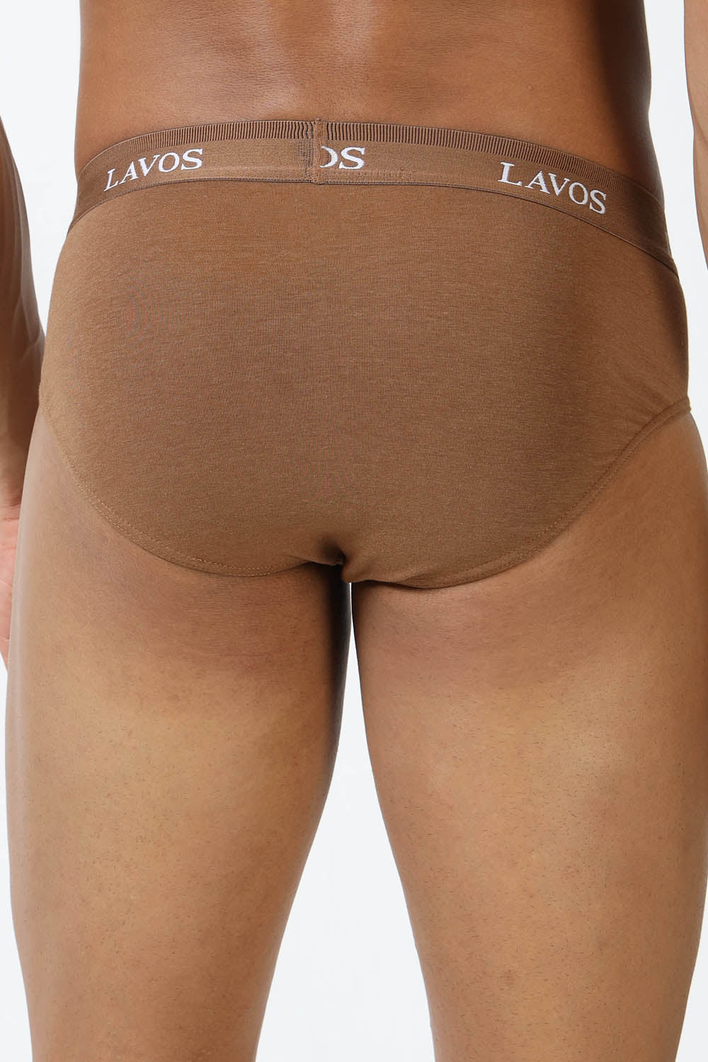 Lavos Men's Bamboo Cotton Airflow Brief | Mid Rise 4-Way Stretch Underwear | Ultra-Soft Antibacterial Organic Cotton Innerwear - LM2009