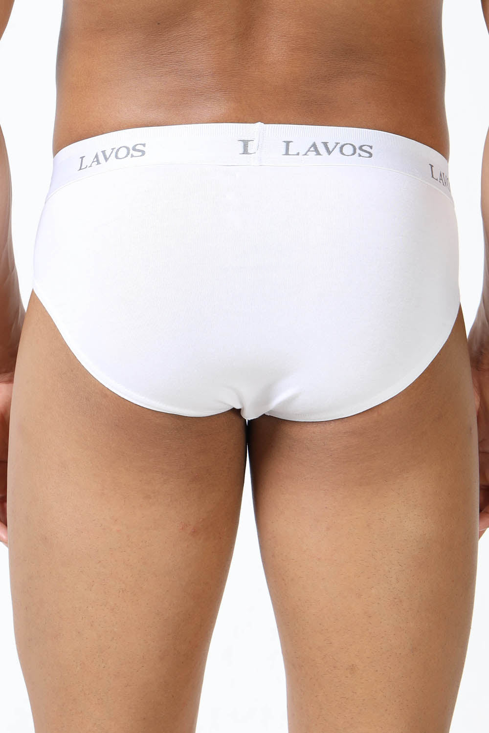 Lavos Men's Bamboo Cotton Airflow Brief | Mid Rise 4-Way Stretch Underwear | Ultra-Soft Antibacterial Organic Cotton Innerwear - LM2009