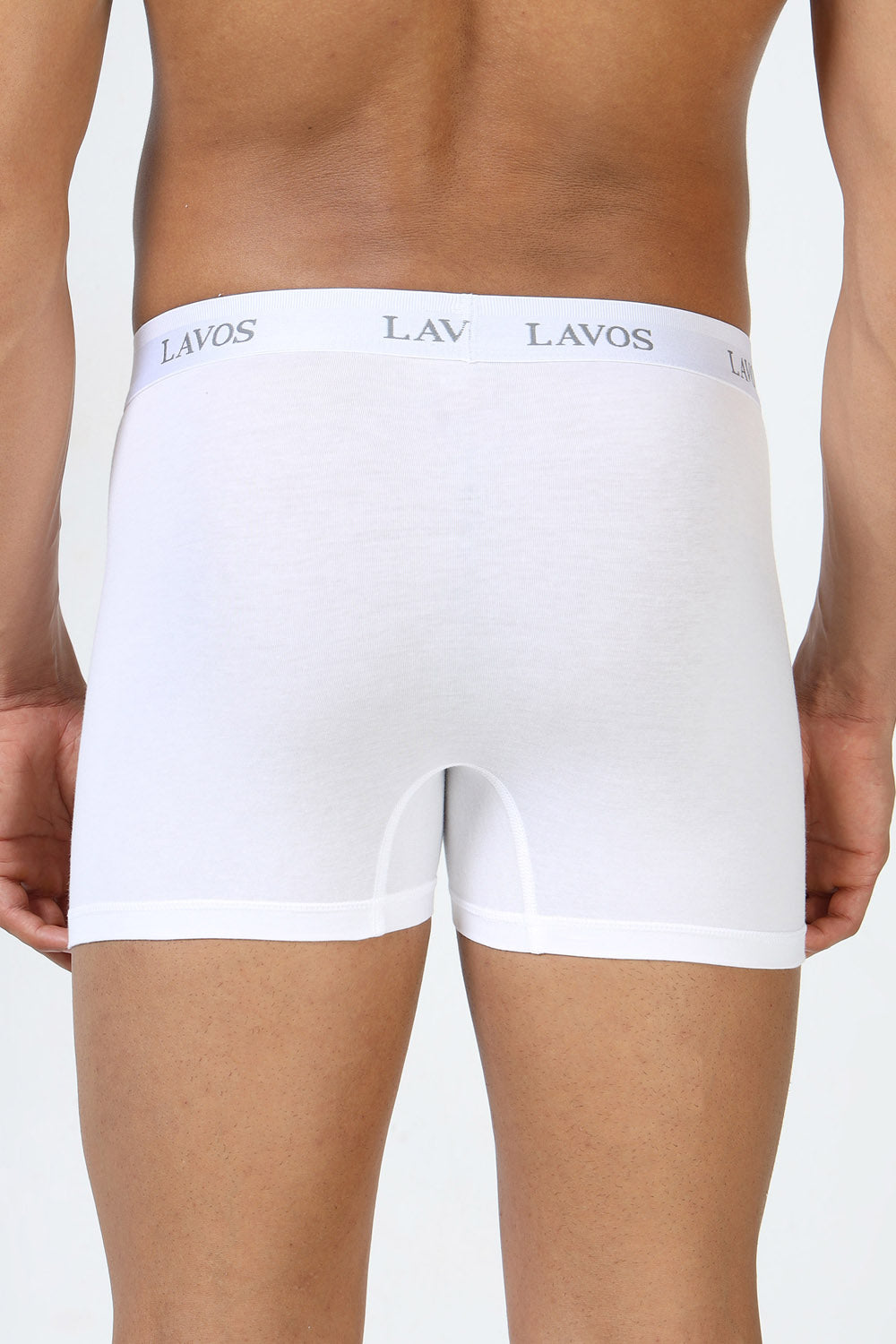 Lavos Men's Bamboo Cotton Trunks Briefs | Mid Rise 4-Way Stretch Underwear | Ultra-Soft Organic Cotton Boxer Briefs with Antibacterial Comfort - LM2006