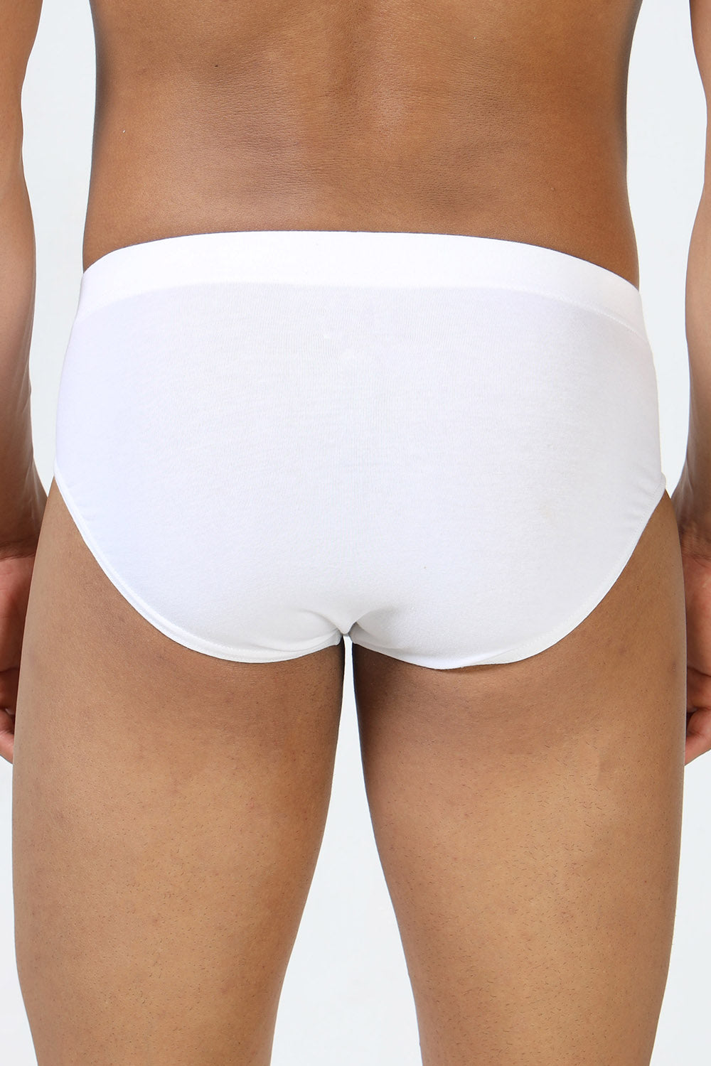 Lavos Men's Bamboo Cotton Brief | Mid Rise Solid Innerwear | 4-Way Stretch Organic Cotton Underwear with Natural Support - LM2011
