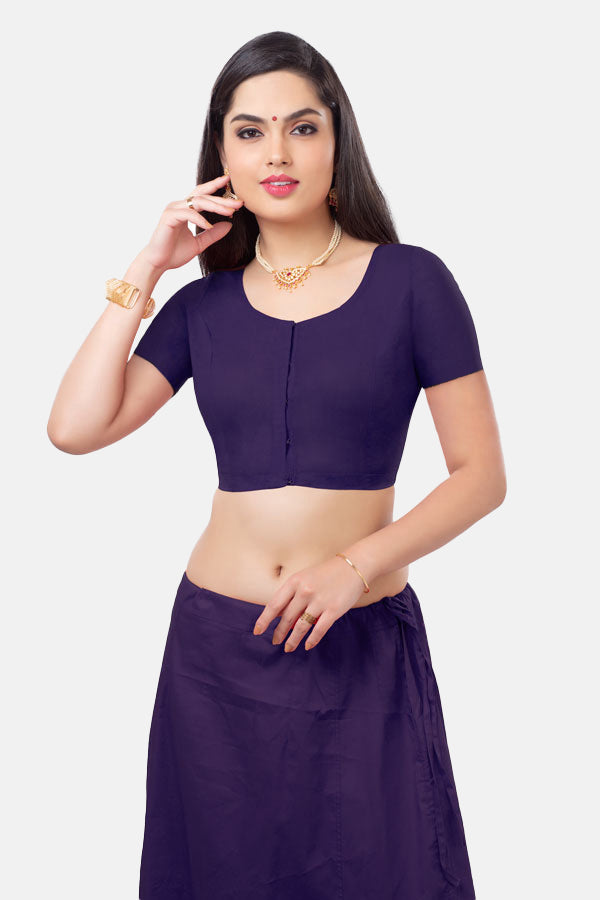 Naidu Hall Princess Cut Short Sleeve two by two Blouse