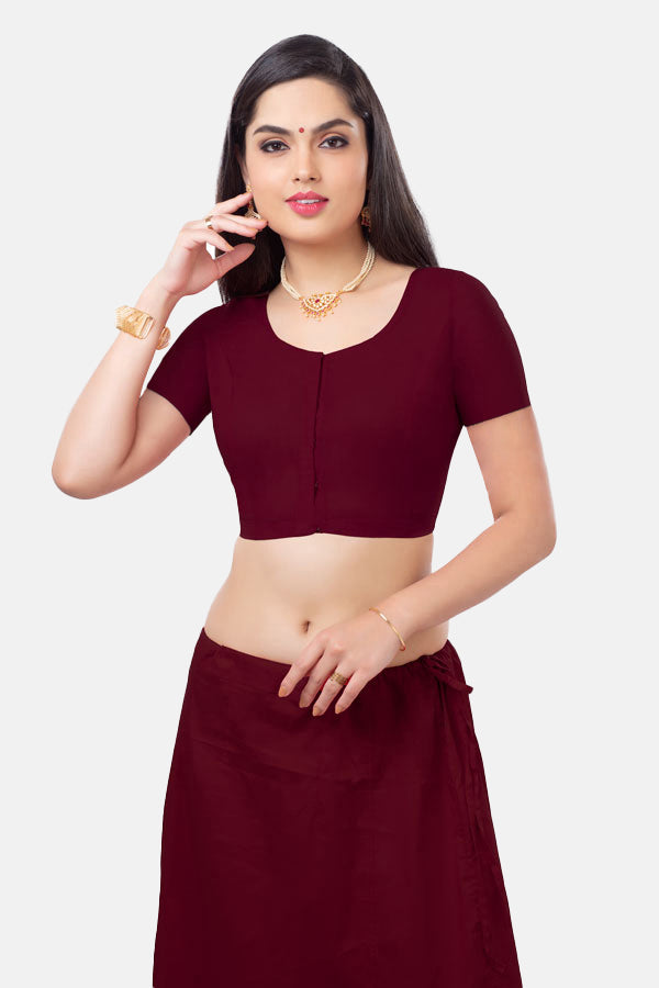 Naidu Hall Princess Cut Short Sleeve two by two Blouse