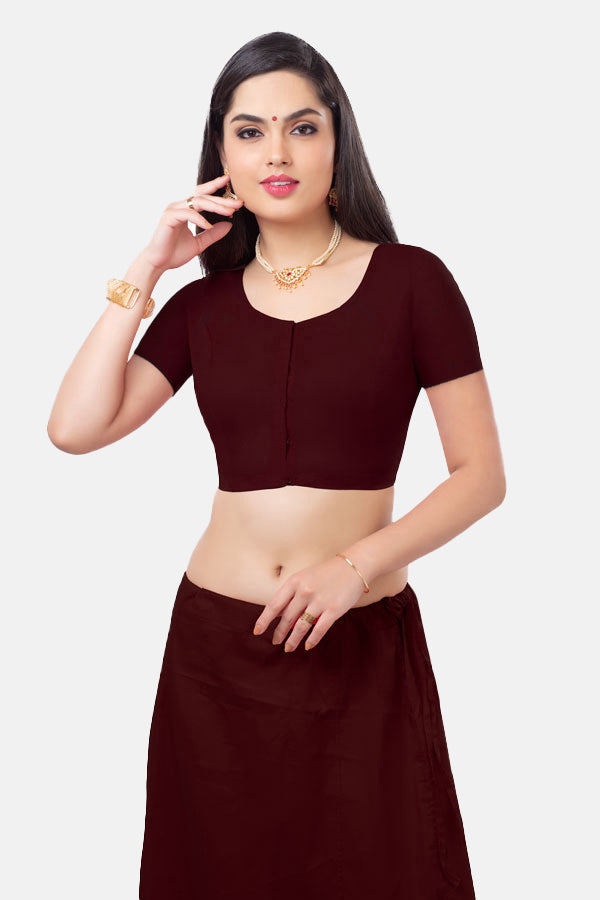 Naidu Hall Princess Cut Short Sleeve two by two Blouse