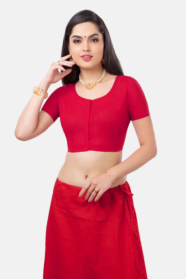Naidu Hall Princess Cut Short Sleeve two by two Blouse