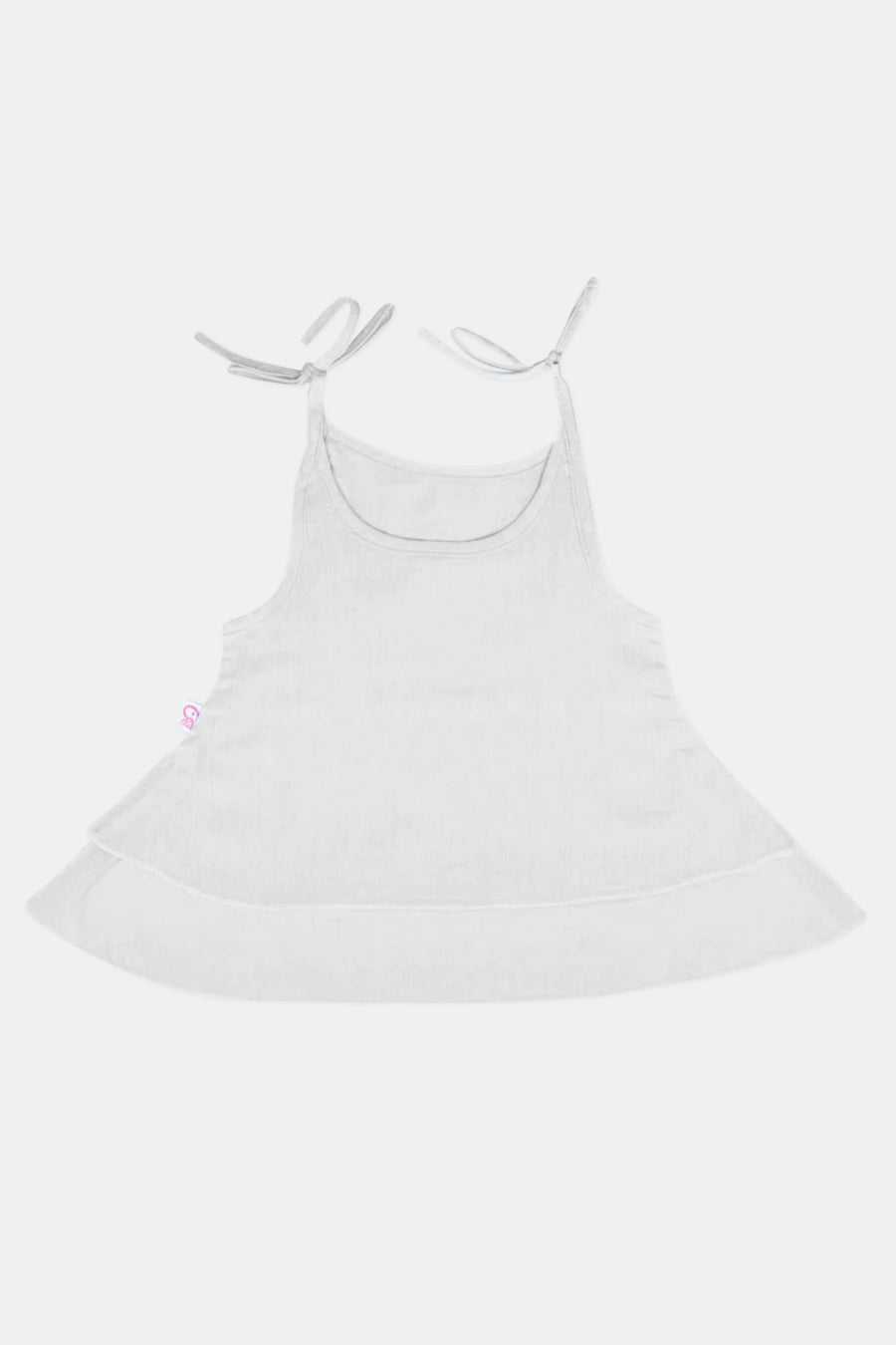 Oh Baby 100% Cotton Shoulder Knot Sleeveless Frock - FR03