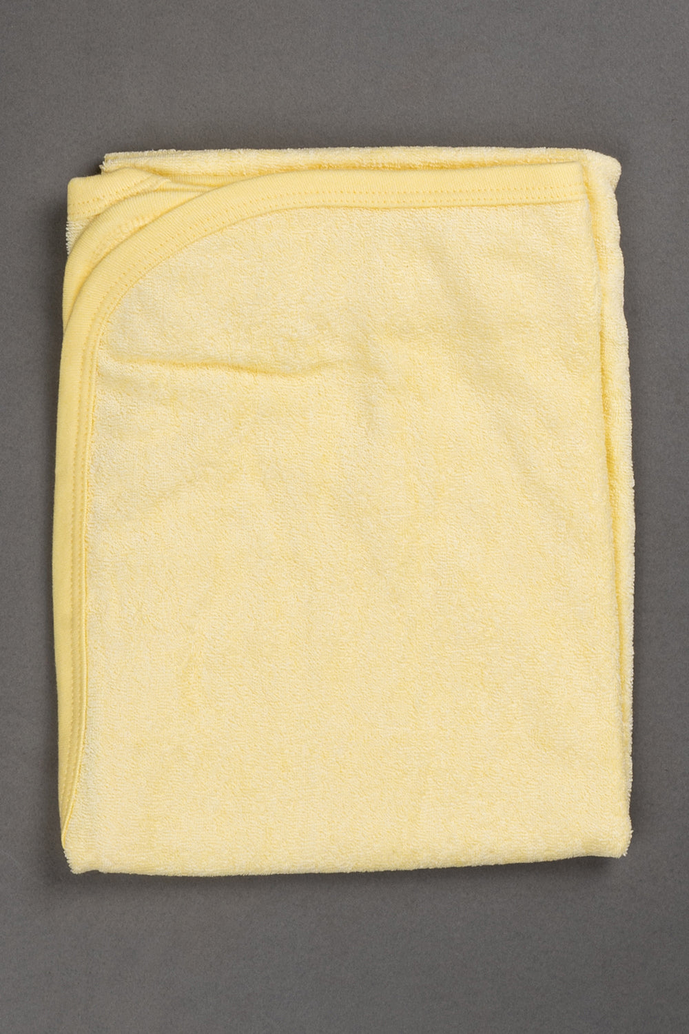 Oh Baby Cotton Interlock Terry Knit Animal Print Blanket - Yellow - Bk05