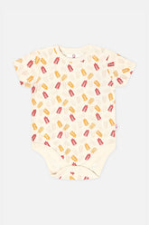 Oh Baby Onesies Shoulder Open White-Os09