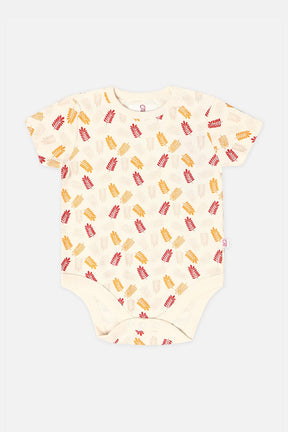 Oh Baby Onesies Shoulder Open White-Os09