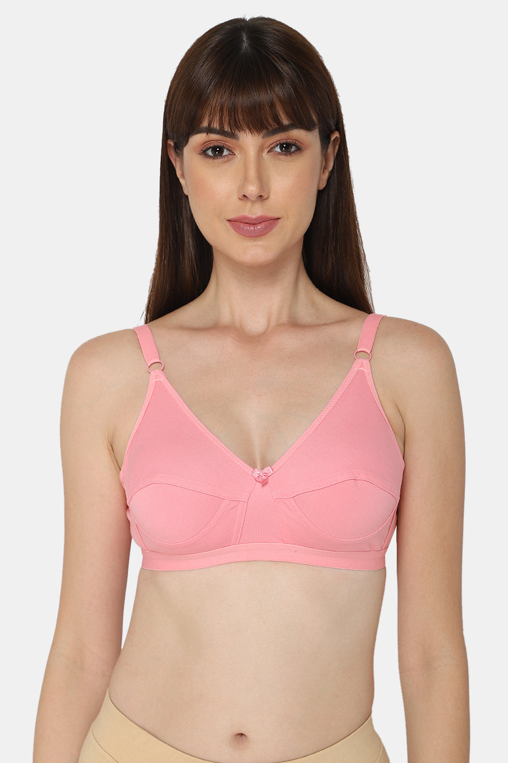 High Coverage Non-Wired Non-Padded Wide & Adjustable Strap Intimacy Saree Bra - INT01