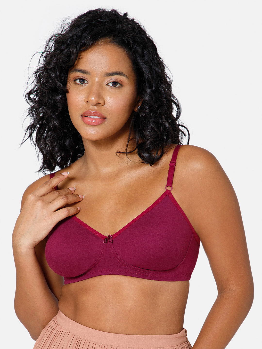 Medium Coverage Non-Wired Non-Padded Intimacy Saree Bra- IN29