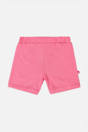 Oh Baby Comfy Shorts Knitted Pink-Sr03