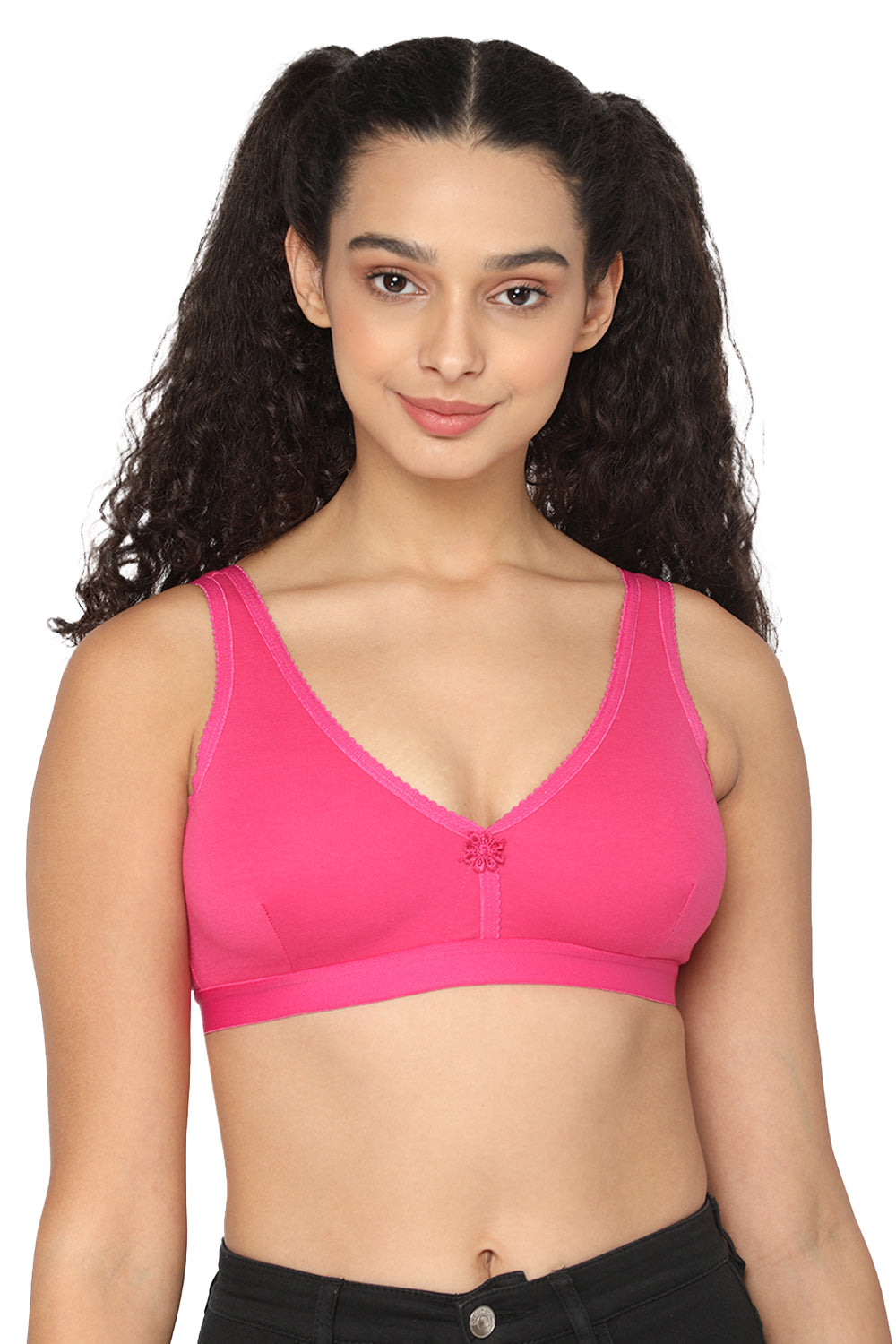 Naidu Hall Beginners-Bra Special Combo Pack - PInk