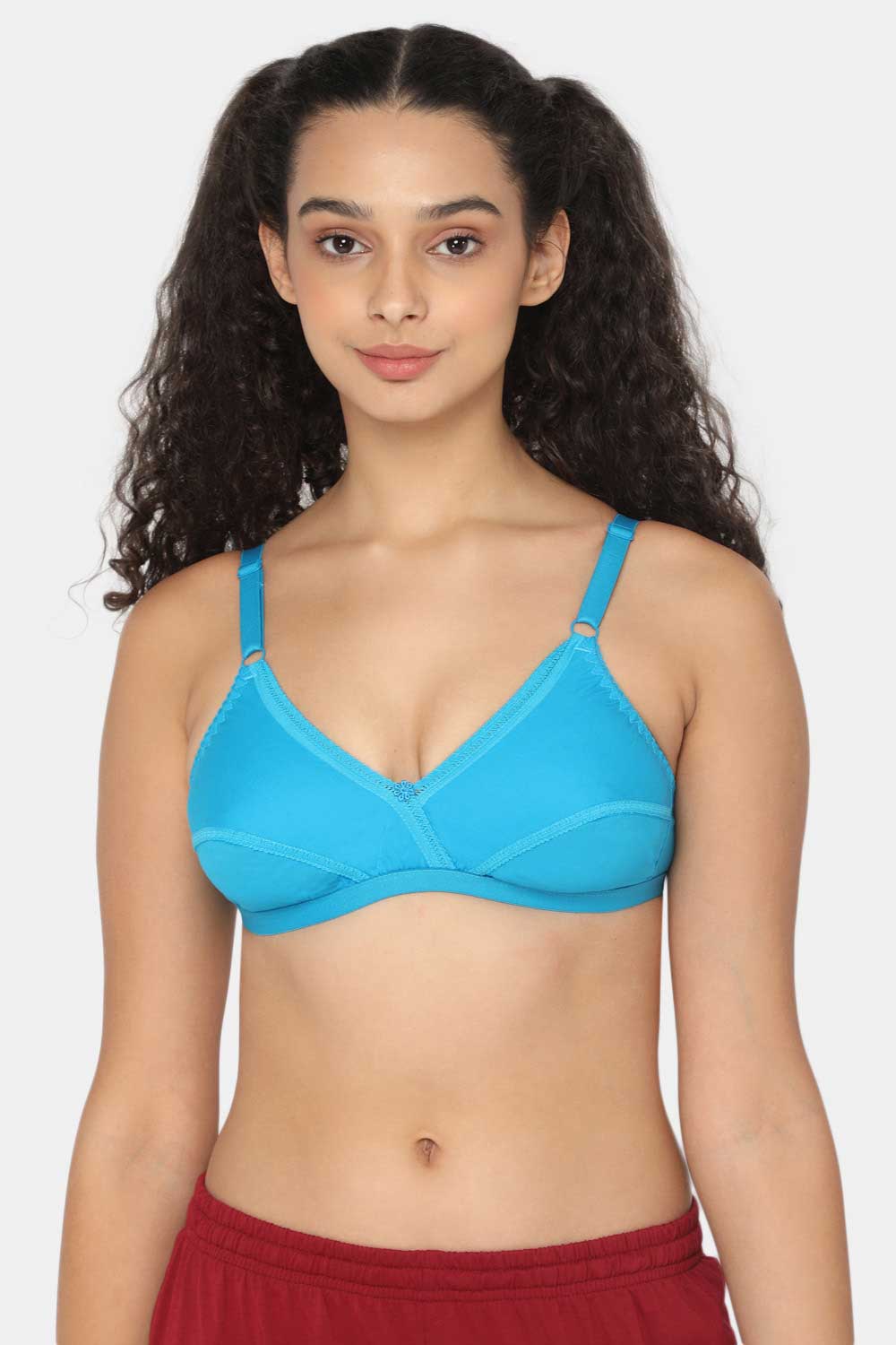 Naidu Hall Medium Coverage Non-Wired Non-Padded Everyday Saree Bra -  Lovable