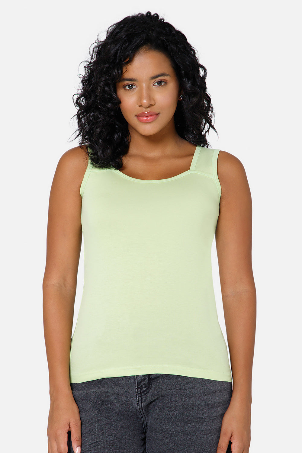 Full Coverage Sweat Absorbent Intimacy Cotton Tanktop - IN07