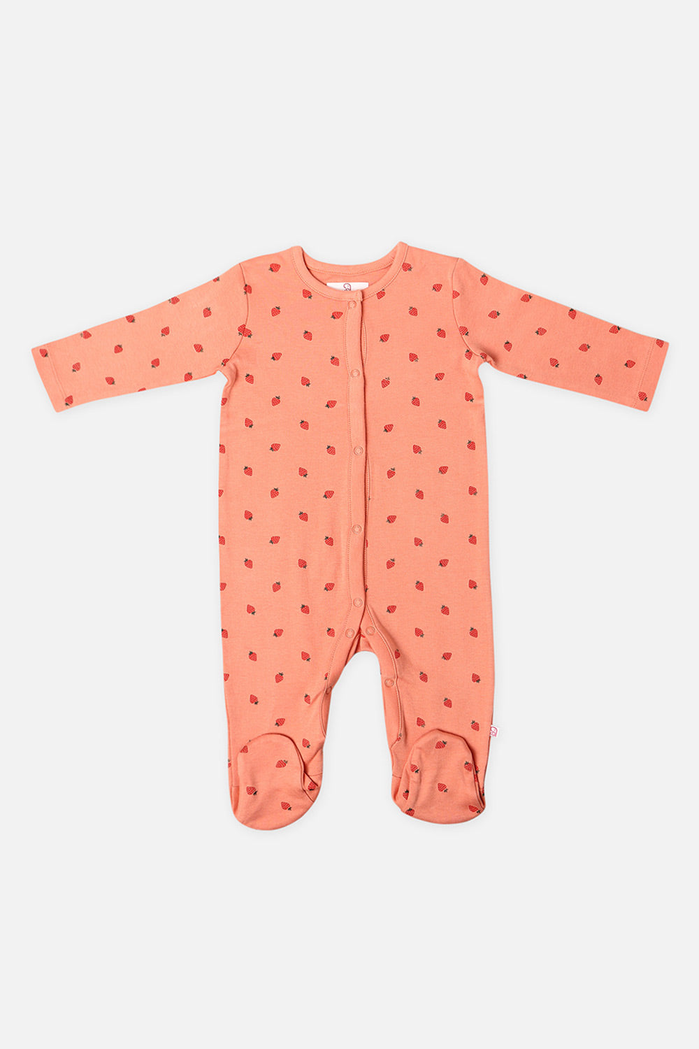 Oh Baby Body Suit Front Open Pink-B208