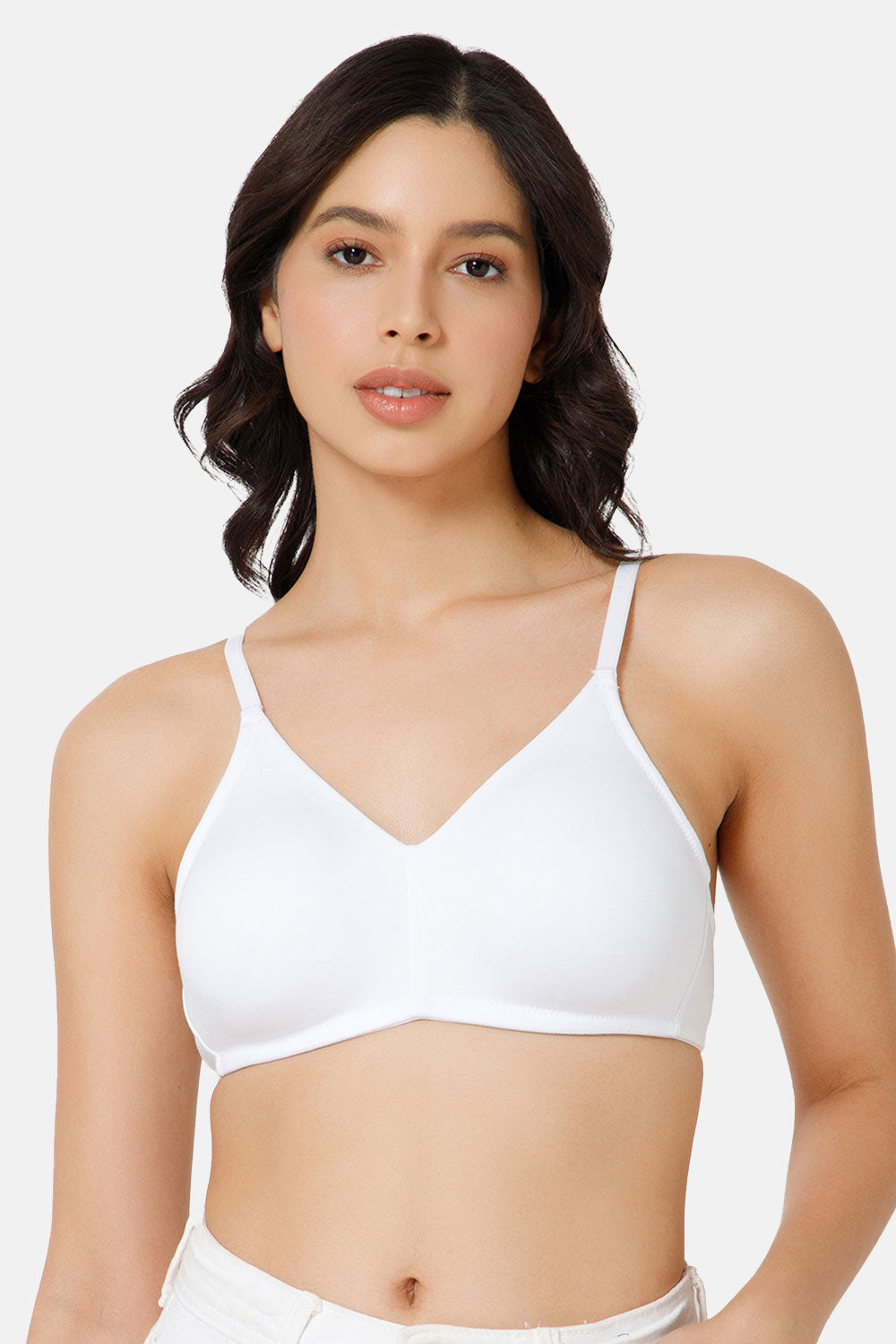 Naidu Hall High Coverage Non-Padded Non-Wired T-Shirt Bra - CLASSI