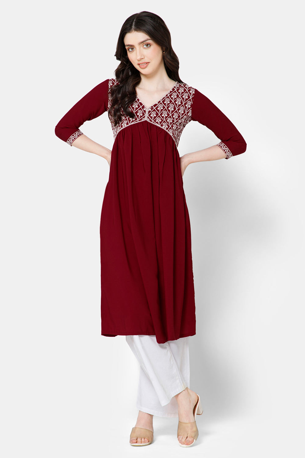 Buy Red Dresses & Gowns for Women by FASHION DWAR Online | Ajio.com