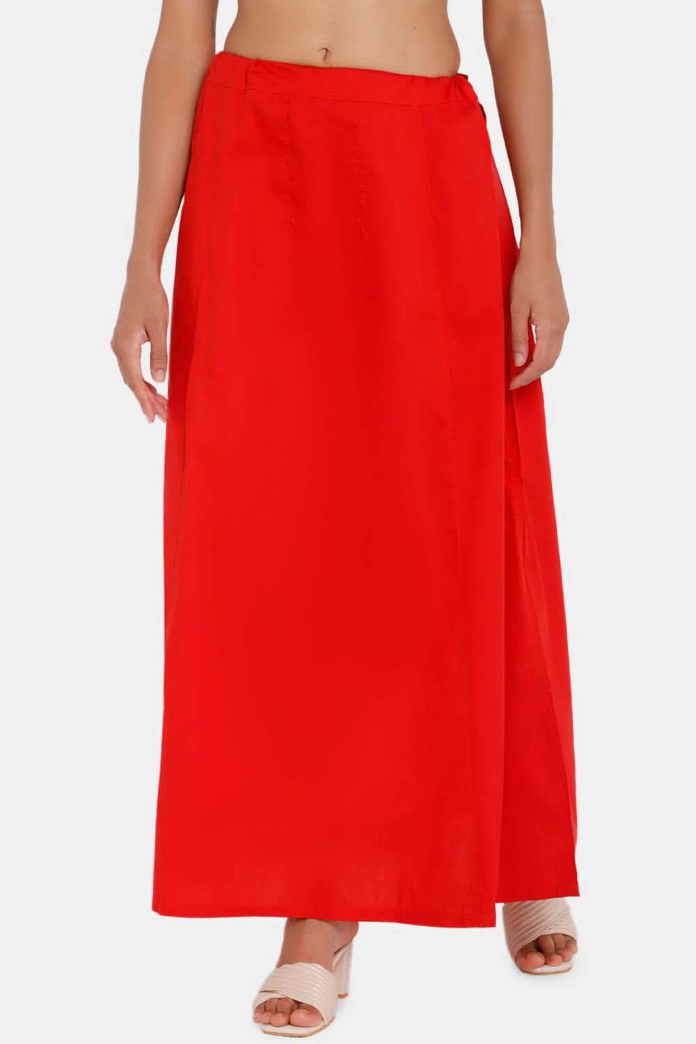Premium 100% Cotton Saree Inskirt in Popular Colors | Naidu 7-Part Saree Hall Petticoat HC40 - Naidu Hall Family Store