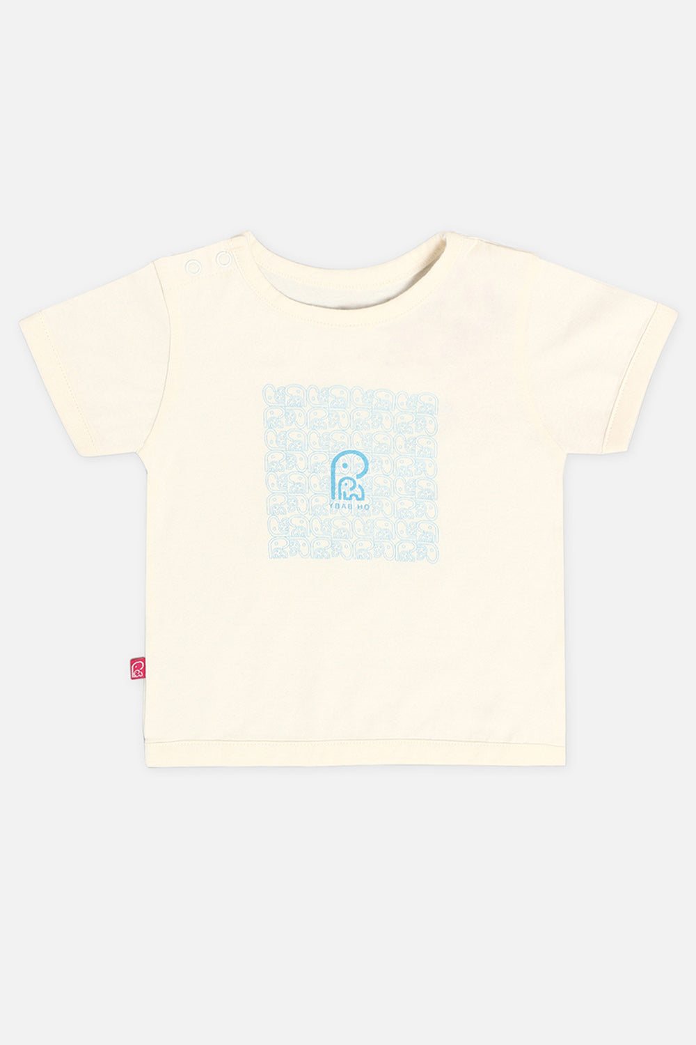 Oh Baby T Shirts Shoulder Open White-Ts17