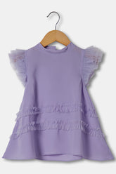 The Young Future Back Open  Girls Western Wear  - Lilac  - GT04