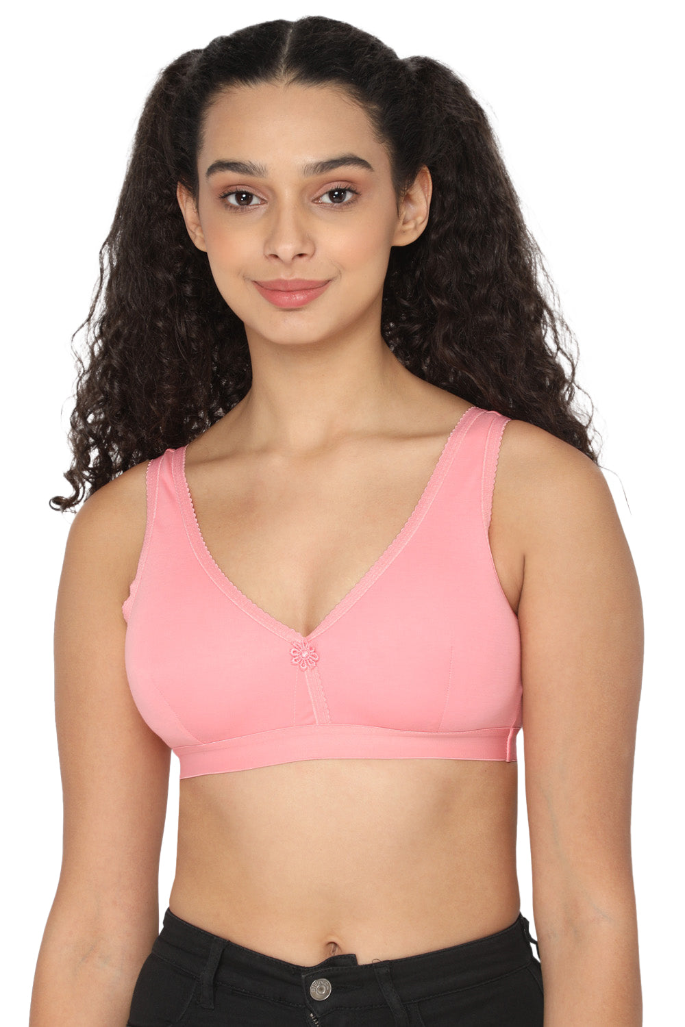 Naidu Hall Beginners-Bra Special Combo Pack - Pink