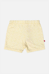 Oh Baby Comfy Shorts Knitted Yellow-Sr14