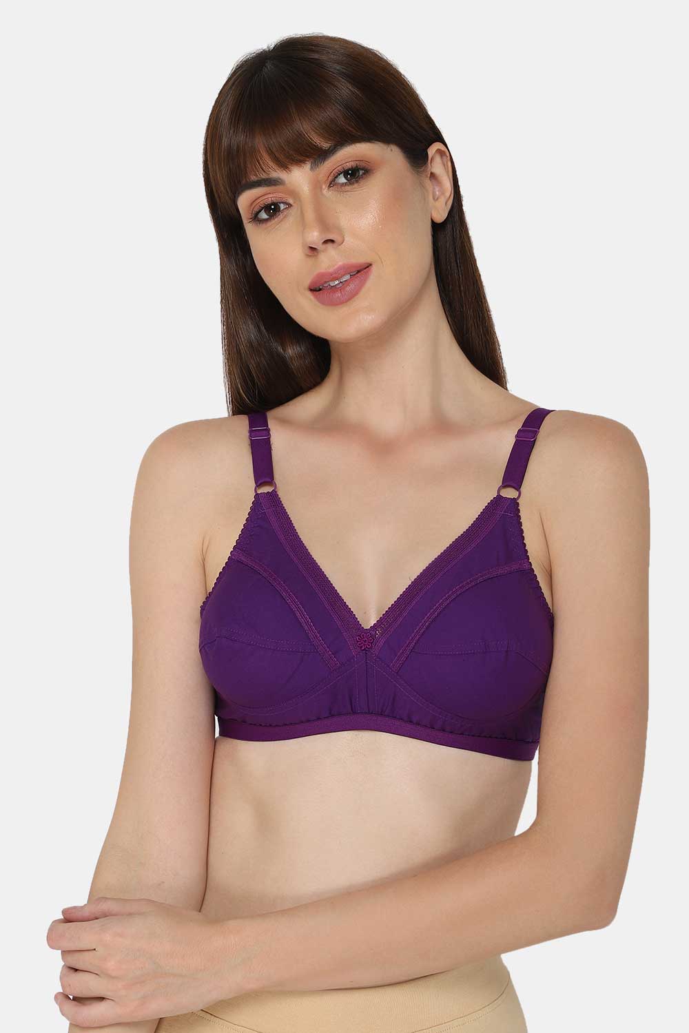 Naidu Hall Full Coverage Non-Padded Saree Bra - Naturalle-NTRL