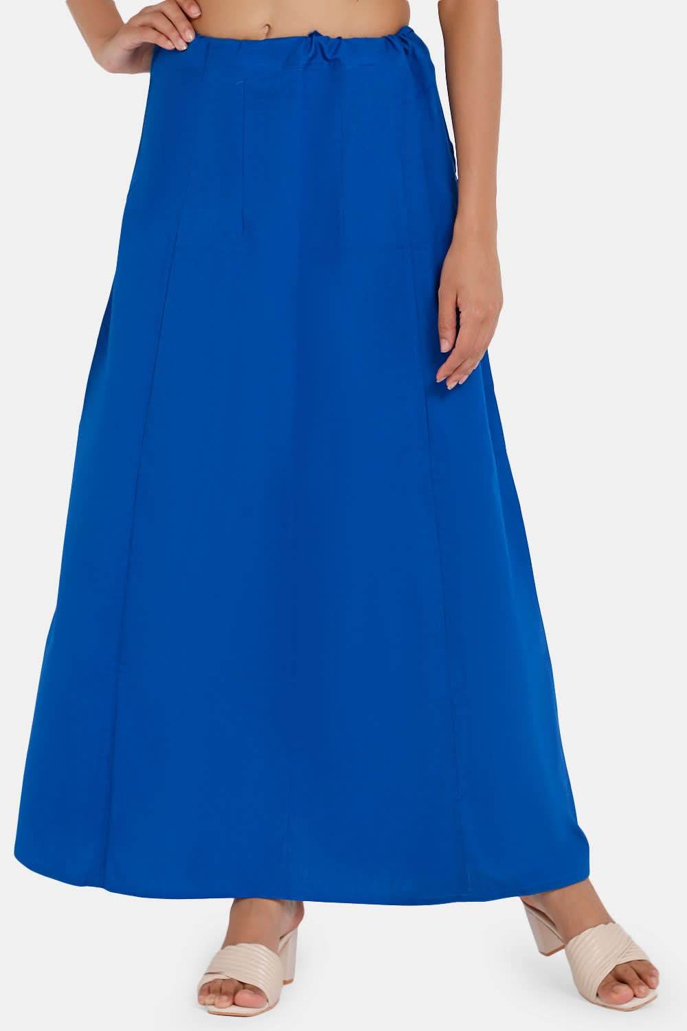 Premium 100% Cotton Saree Inskirt in Popular Colors | Naidu 7-Part Saree Hall Petticoat HC40 - Naidu Hall Family Store