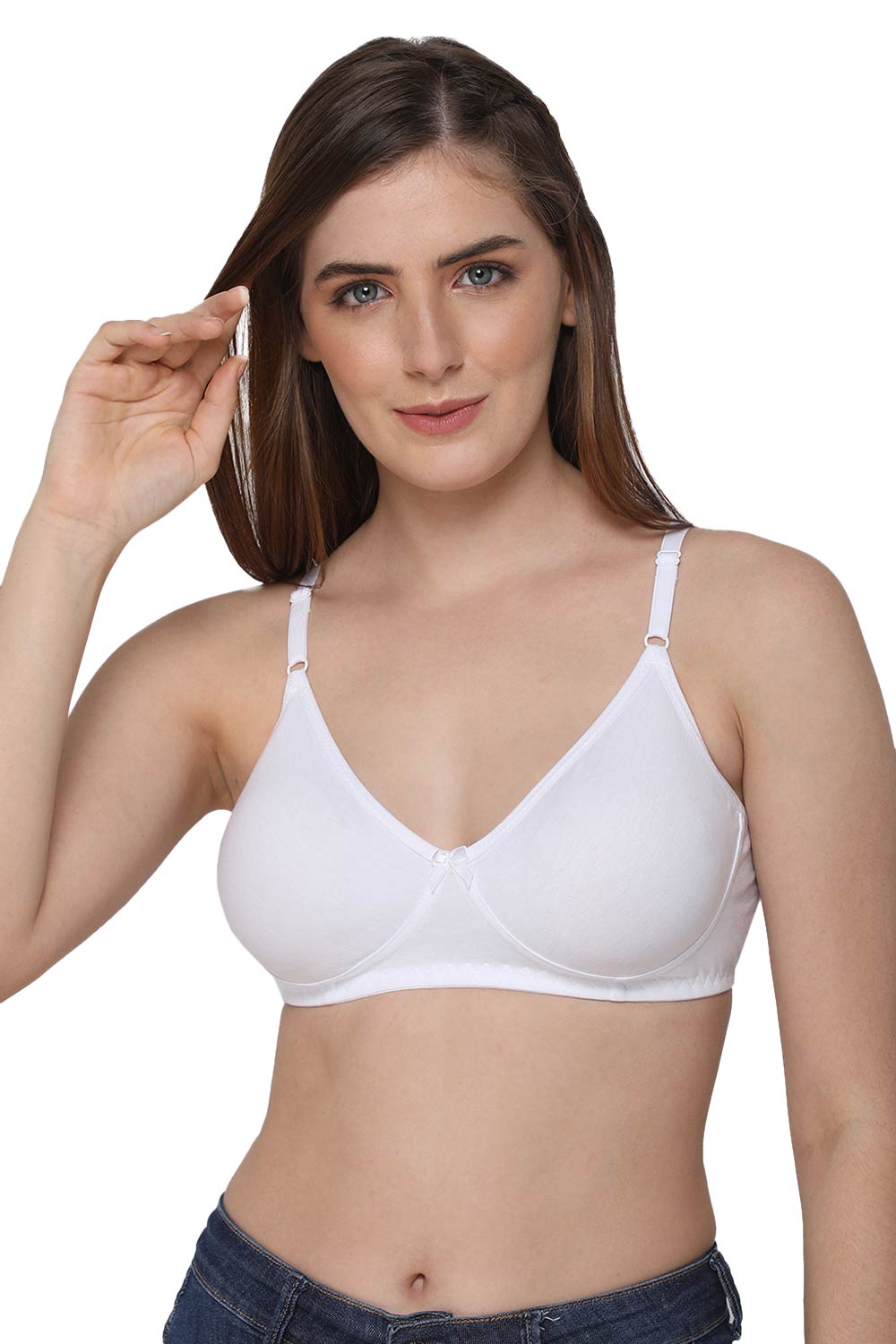 White Intimacy Saree Bra IN29 - Comfortable Fit for Everyday Wear