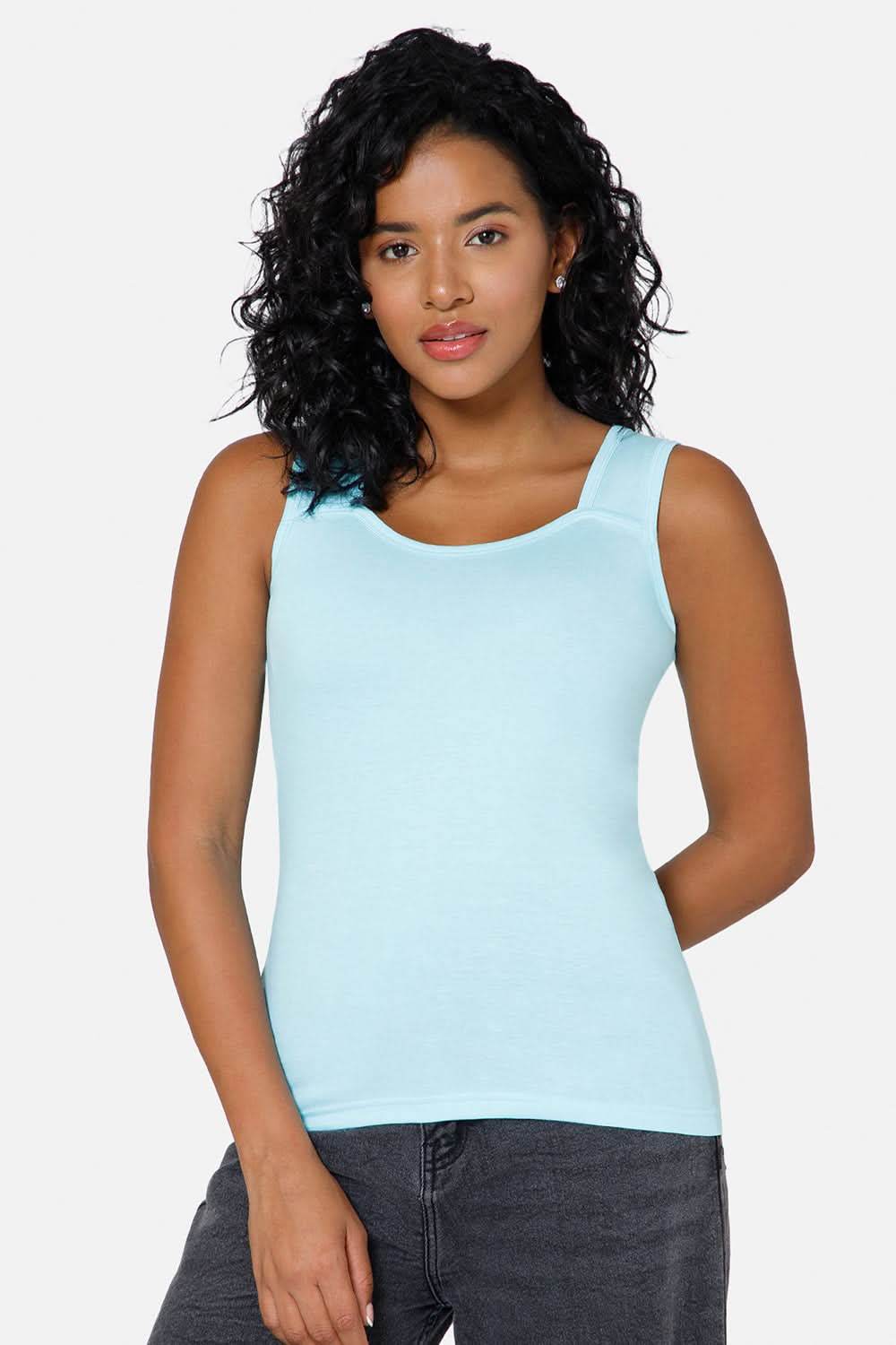 Full Coverage Sweat Absorbent Intimacy Cotton Tanktop - IN07 - Naidu Hall Family Store