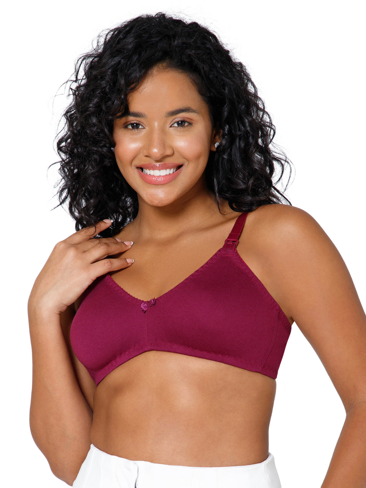 Medium Coverage Non-Wired Non-Padded Intimacy Feeding Bra - Nursing Bra - INT21