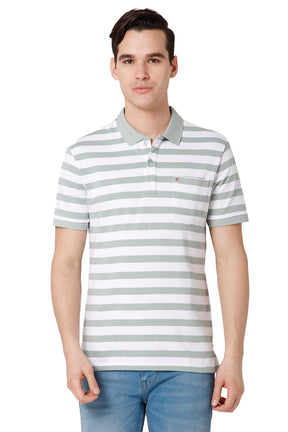Enhance T-Shirts Men's Polo - Green - TS38