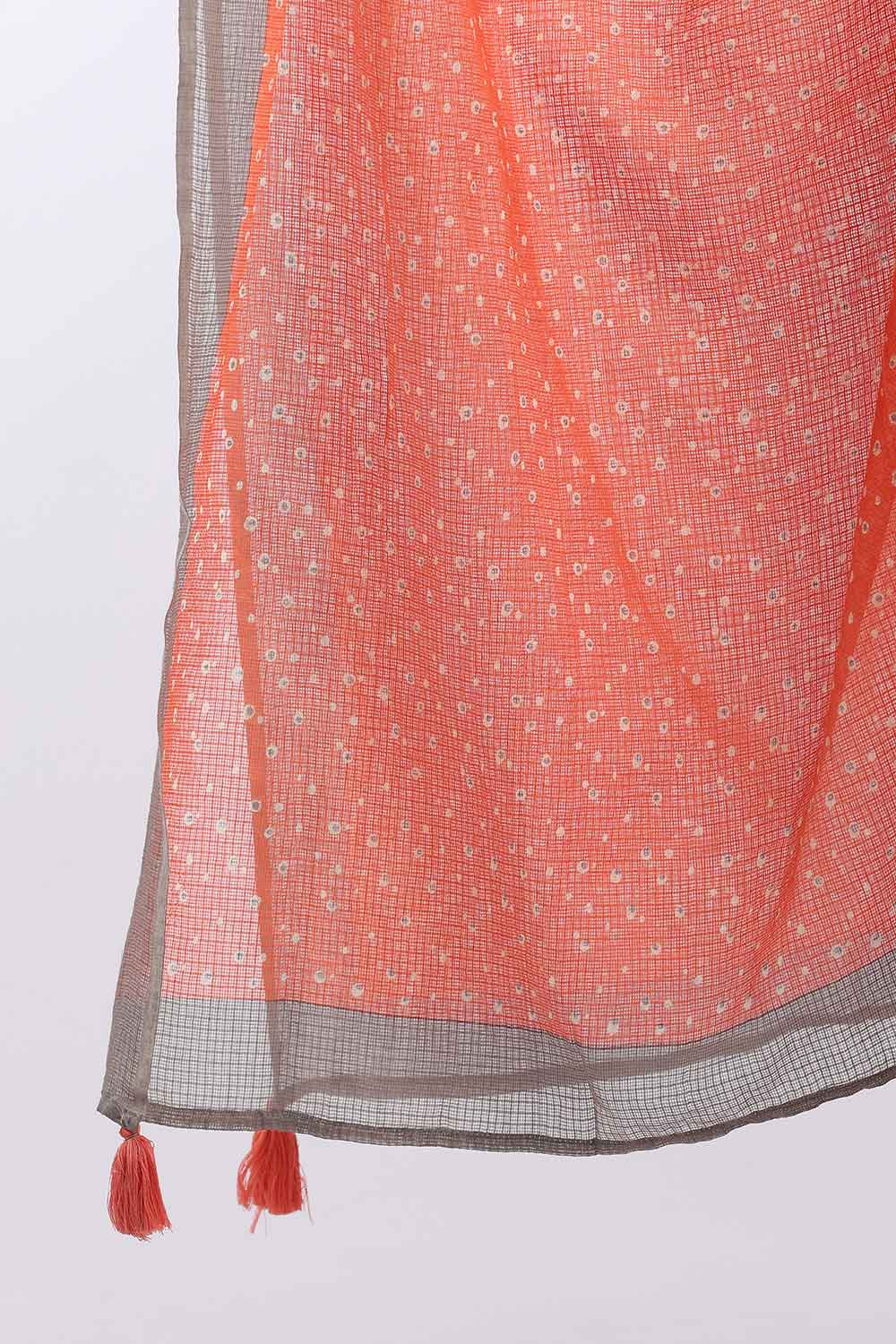 Mythri Women’s Cotton Paisley Printed Chudidar | Mandarin Collar Notch Neck Kurta with 3/4 Sleeves | Regular Fit Daily Office & Casual Ethnic Wear - A206