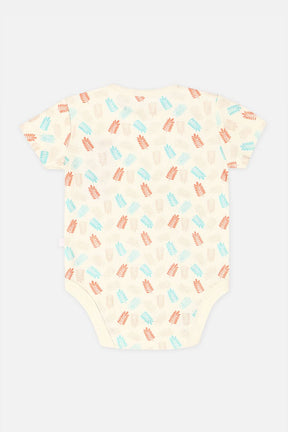 Oh Baby Onesies Shoulder Open White-Os08