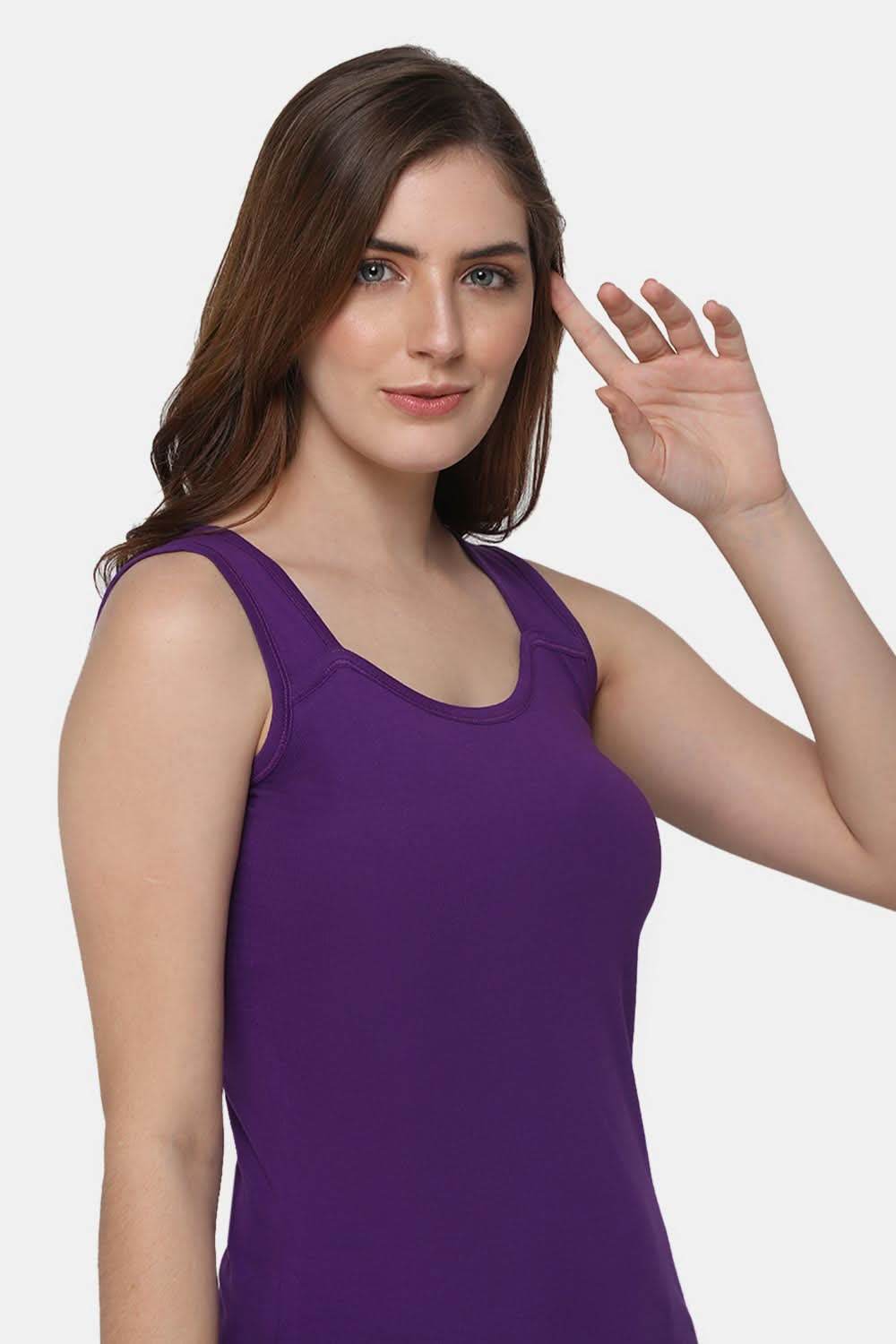 Full Coverage Sweat Absorbent Intimacy Cotton Tanktop - IN07 - Naidu Hall Family Store