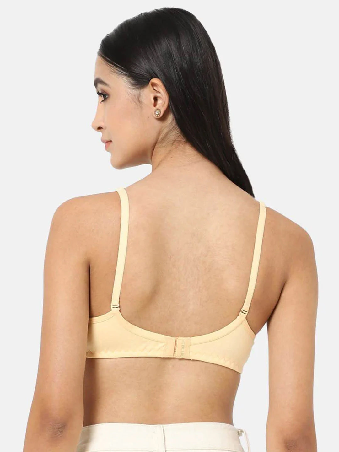Fashionable Non-Wired Non-Padded Back Closure Intimacy Everyday T-Shirt Bra - Blue Shades - ES06