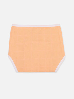 Oh Baby Plain Round Nappies Orange - Rdpl