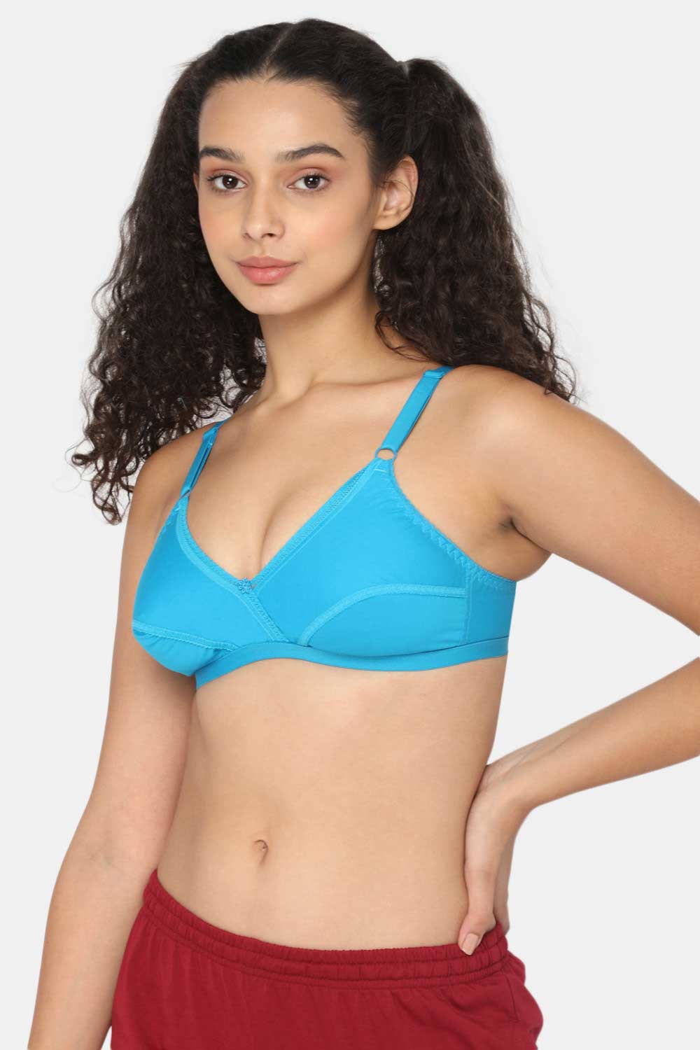 Naidu Hall Medium Coverage Non-Wired Non-Padded Everyday Saree Bra -  Lovable