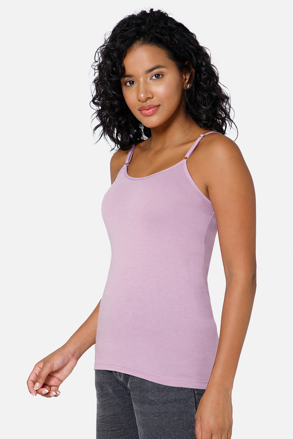 Intimacy Full Coverage Cotton Slip Camisole – IN08 | Non-Padded & Wire-Free Comfort Design