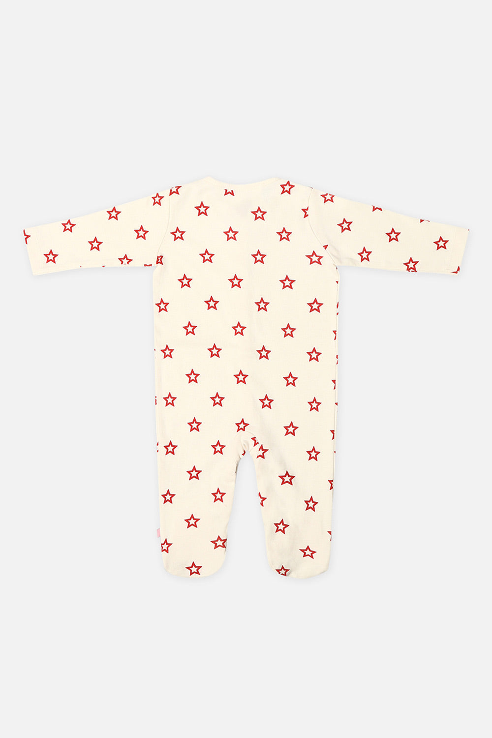 Oh Baby Body Suit Front Open White-B203