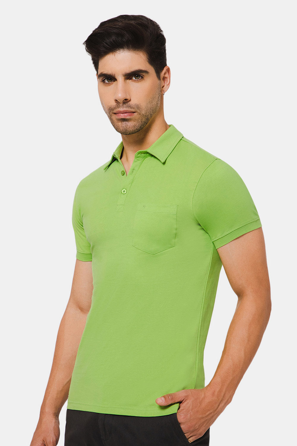 Enhance Polo Tshirt - Green - S427